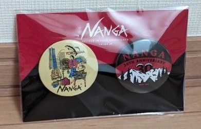 非売品 NANGA SHOP YOKOHAMA オープン記念 缶バッチ