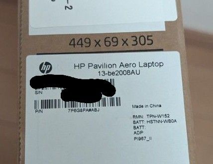 HP Pavilion Aero 13 Ryzen5 16GB/512GB