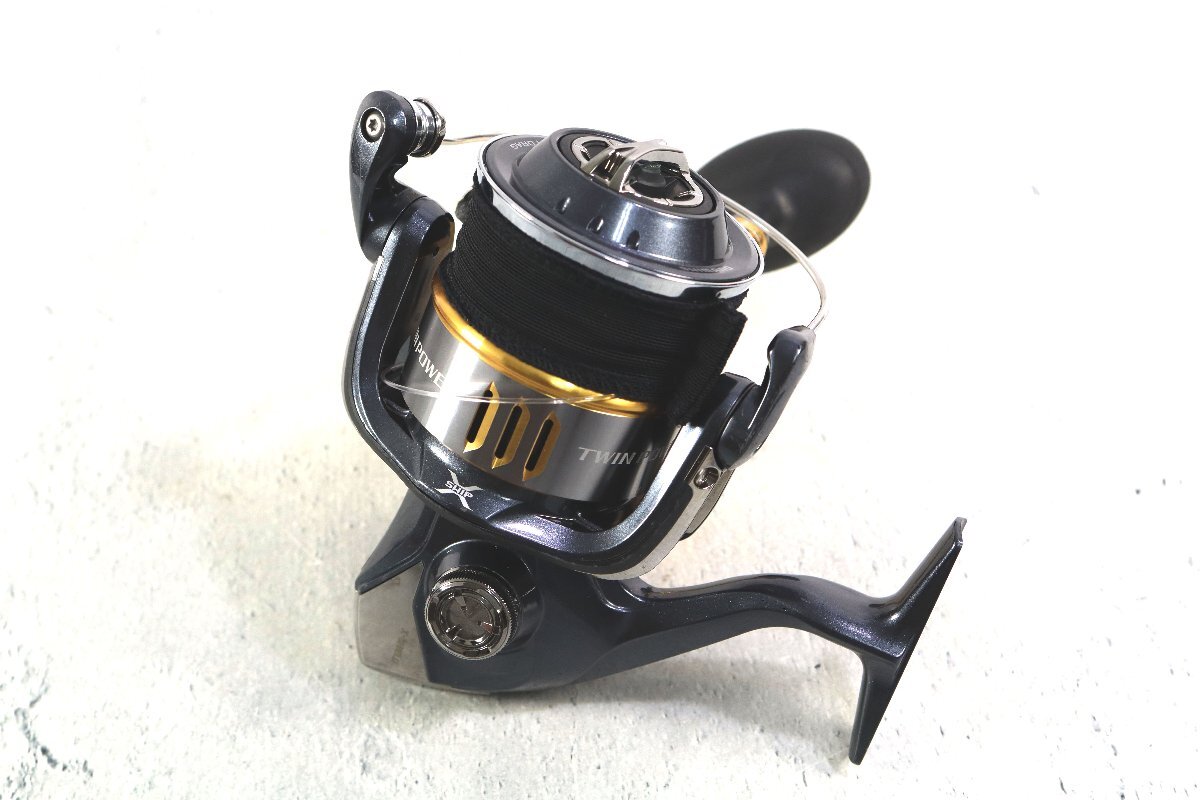 SHIMANO シマノ TWIN POWER 15ツインパワー SW14000XG スピニングリール 釣り具 釣具 青物 海釣り_画像2