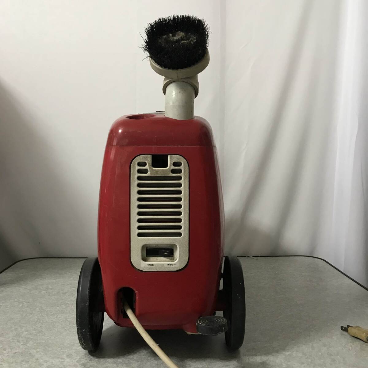  one part parts less Mitsubishi vacuum cleaner TC-2200 manner god Showa Retro at that time goods electrification has confirmed *K1190Z