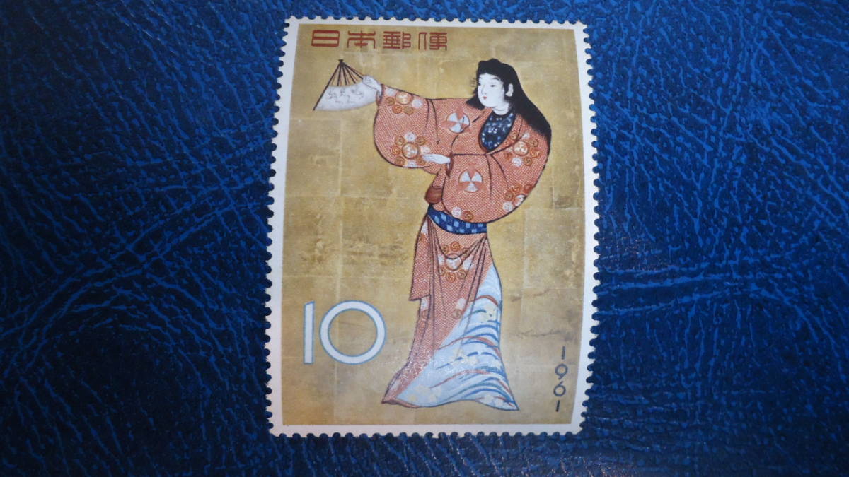 1961年趣味週間 女舞姿_画像1