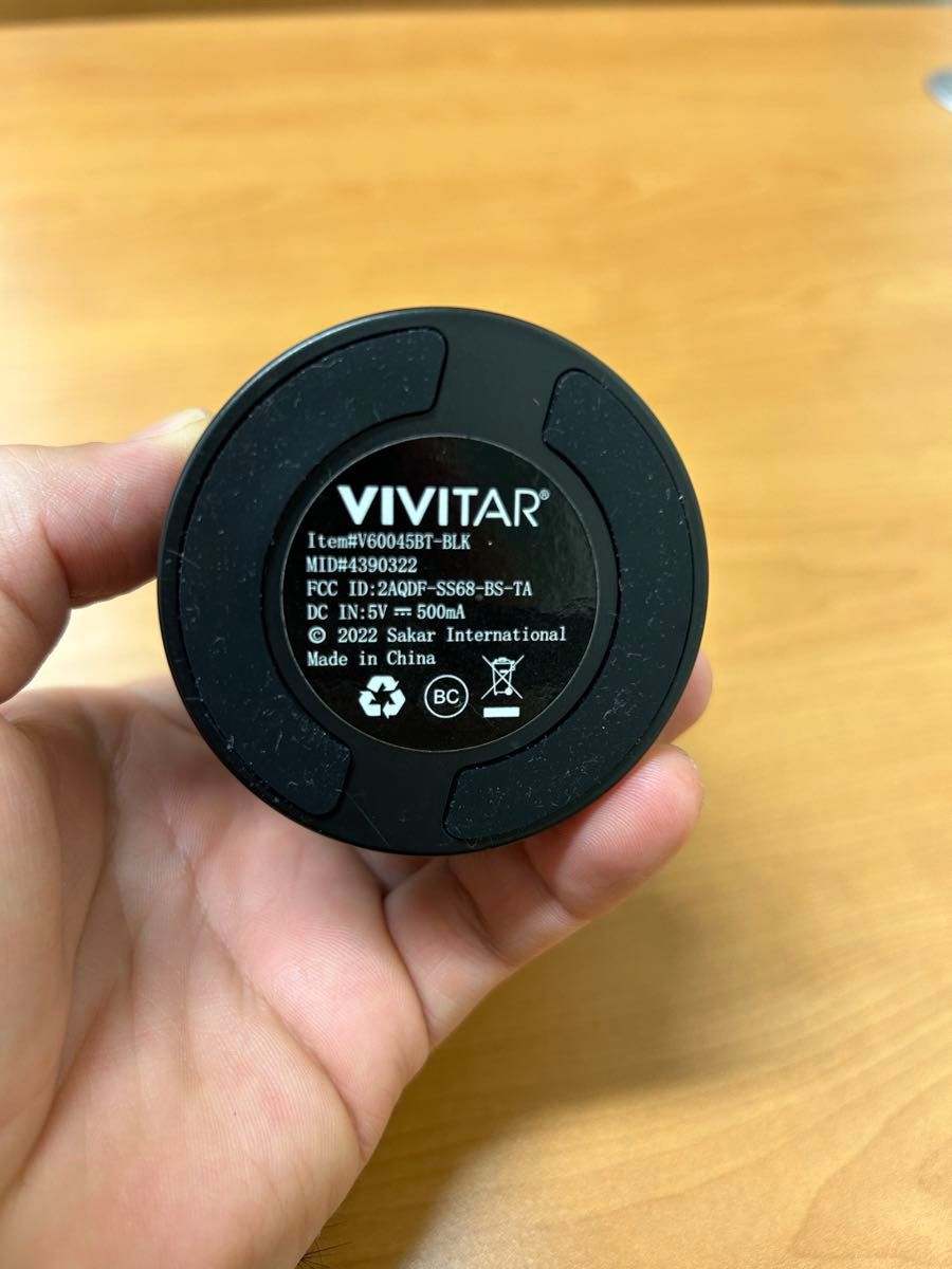 VIVITAR ポータブルスピーカー V60045BTIblack