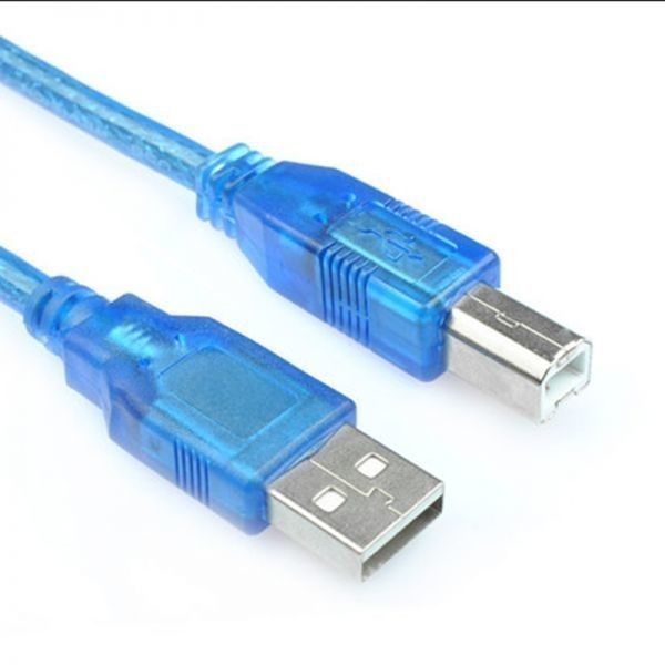 高品質 編組シールド USBケーブル 150cm USBケーブル A-B フェライトコア付 USB2.0