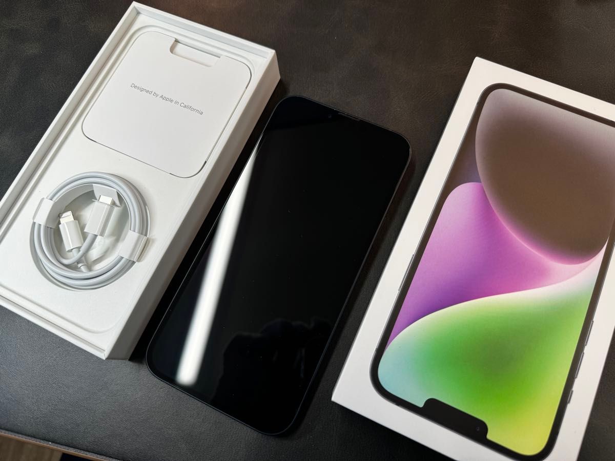 超美品】iPhone 14 Plus Midnight ミッドナイト 512GB SIMフリー 超美品】iPhone 14 Plus Midnight ミッドナイト 512GB SIMフリー