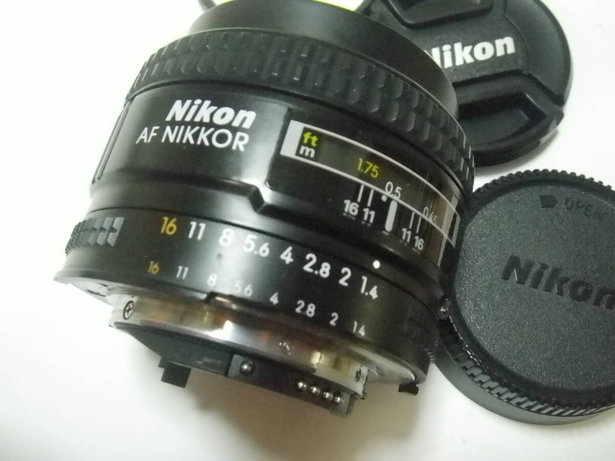 Nikon ニコン Ai AF Nikkor 50mm F1.4D 動作品 外装良好 フルサイズ対応 大口径単焦点 送料410円よりの画像3