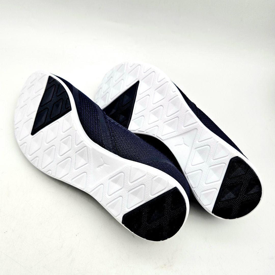 [ не использовался ]PUMA SOFTFORM+ soft пена туфли без застежки спортивные туфли женский темно-синий размер UK4