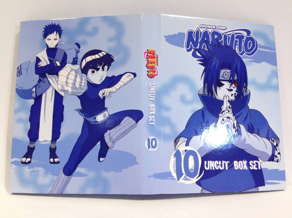 ◆407◆輸入盤 / NARUTO UNCUT BOX SET 10 / DVD3枚組 / ナルト アニメ 少年ジャンプ 日本語/英語_画像8