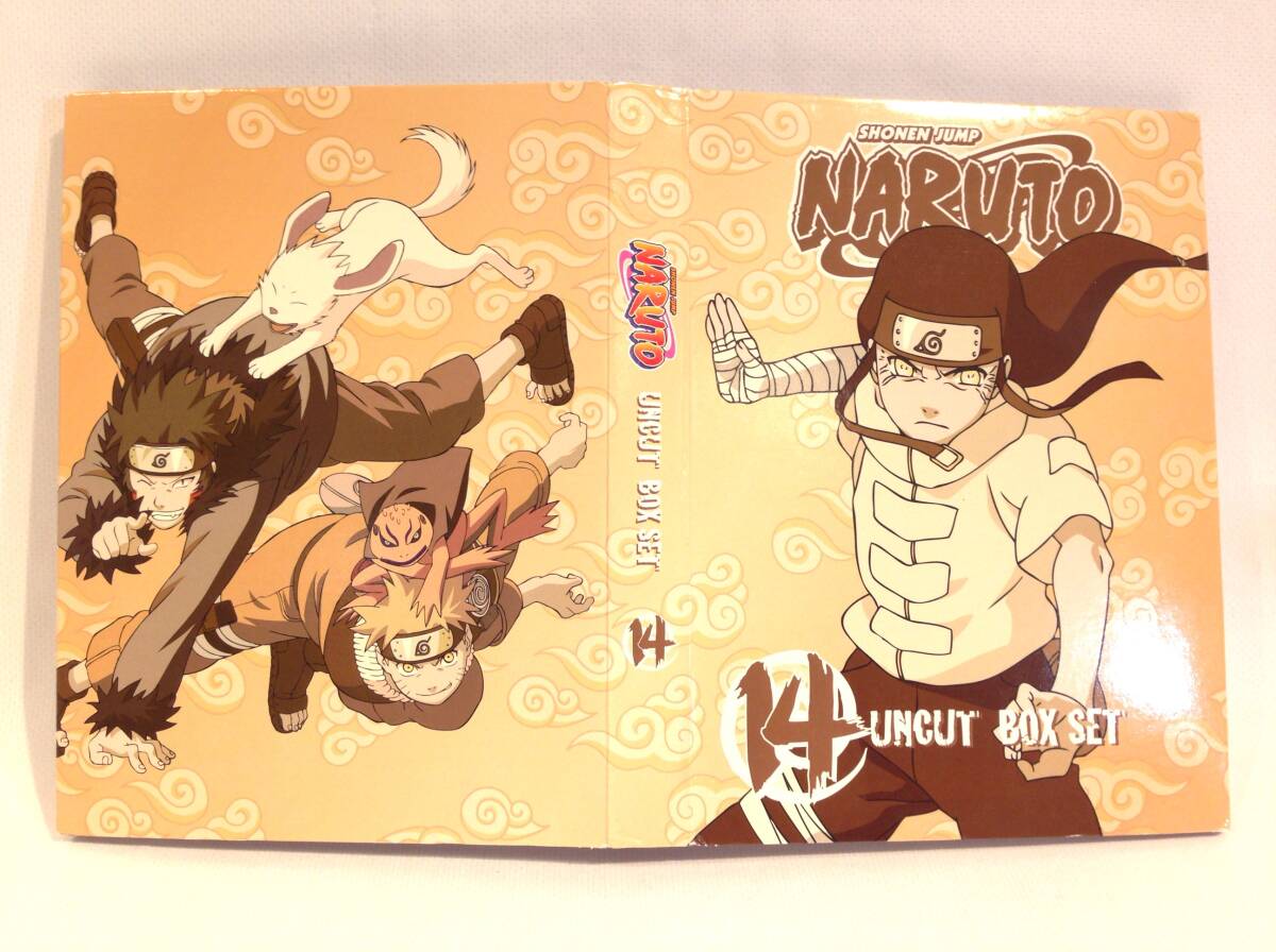 ◆409◆輸入盤 / NARUTO UNCUT BOX SET 14 / DVD3枚組 / ナルト アニメ 少年ジャンプ 日本語/英語の画像8