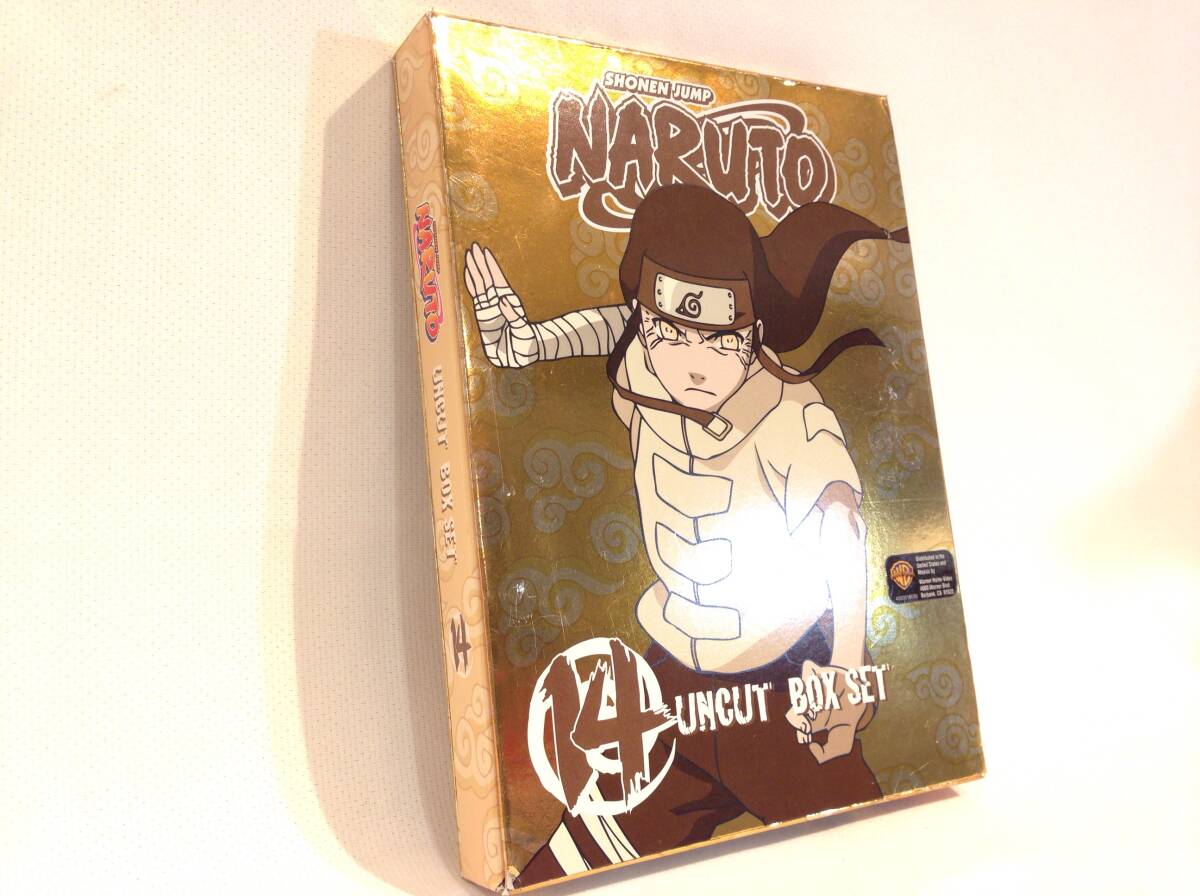 ◆409◆輸入盤 / NARUTO UNCUT BOX SET 14 / DVD3枚組 / ナルト アニメ 少年ジャンプ 日本語/英語の画像2