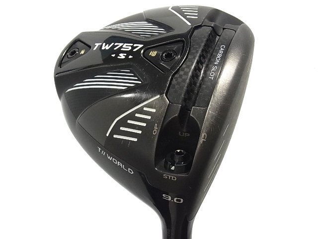 ■ホンマゴルフ■TOUR WORLD TW757 S■9■S■VIZARD for TW757 50■中古■1円～_画像1