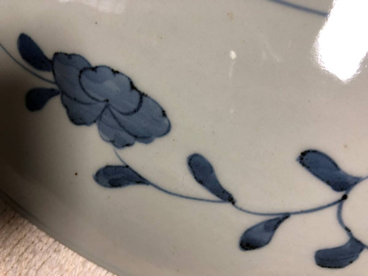 引取限定 超希少古伊万里色絵大皿 引取限定 超希少古伊万里色絵大皿