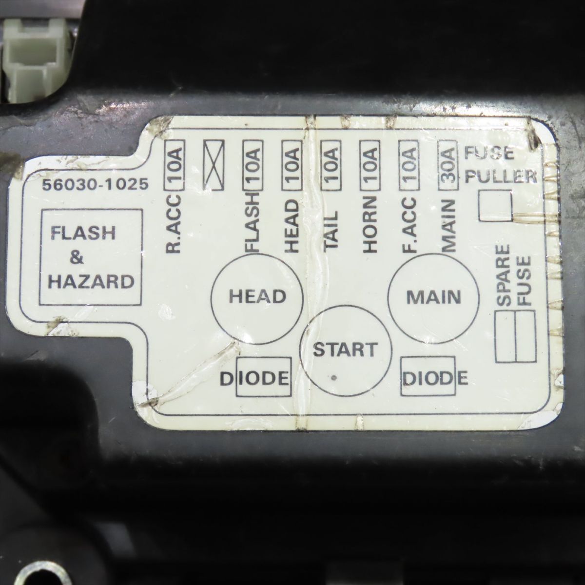カワサキ GPZ900R ZX900A ニンジャ ヒューズボックス【060】USA-G-713の画像6