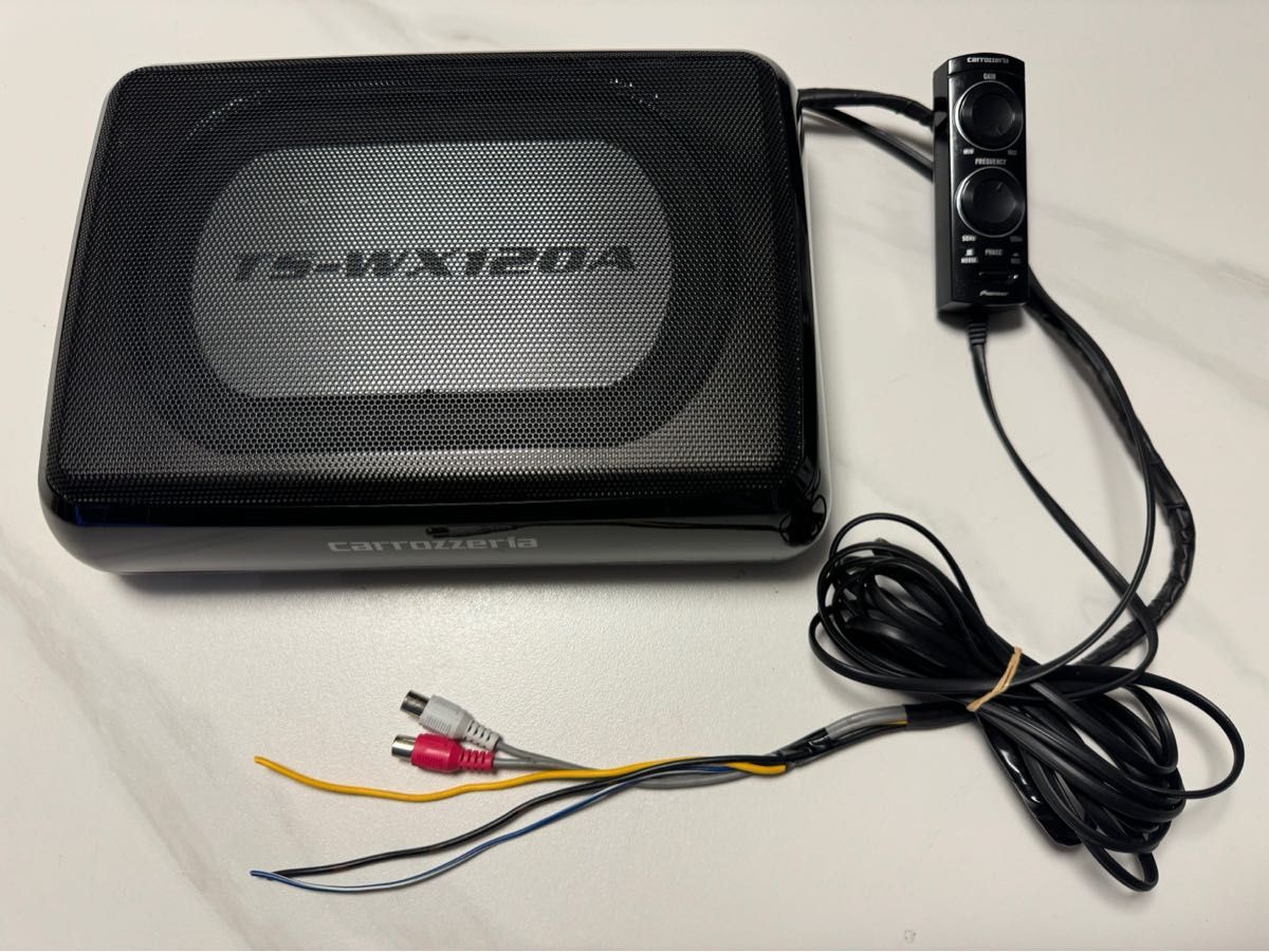 カロッツェリア (パイオニア)サブウーハー TS-WX120A 配線難有 カロッツェリア (パイオニア)サブウーハー TS-WX120A 配線難有