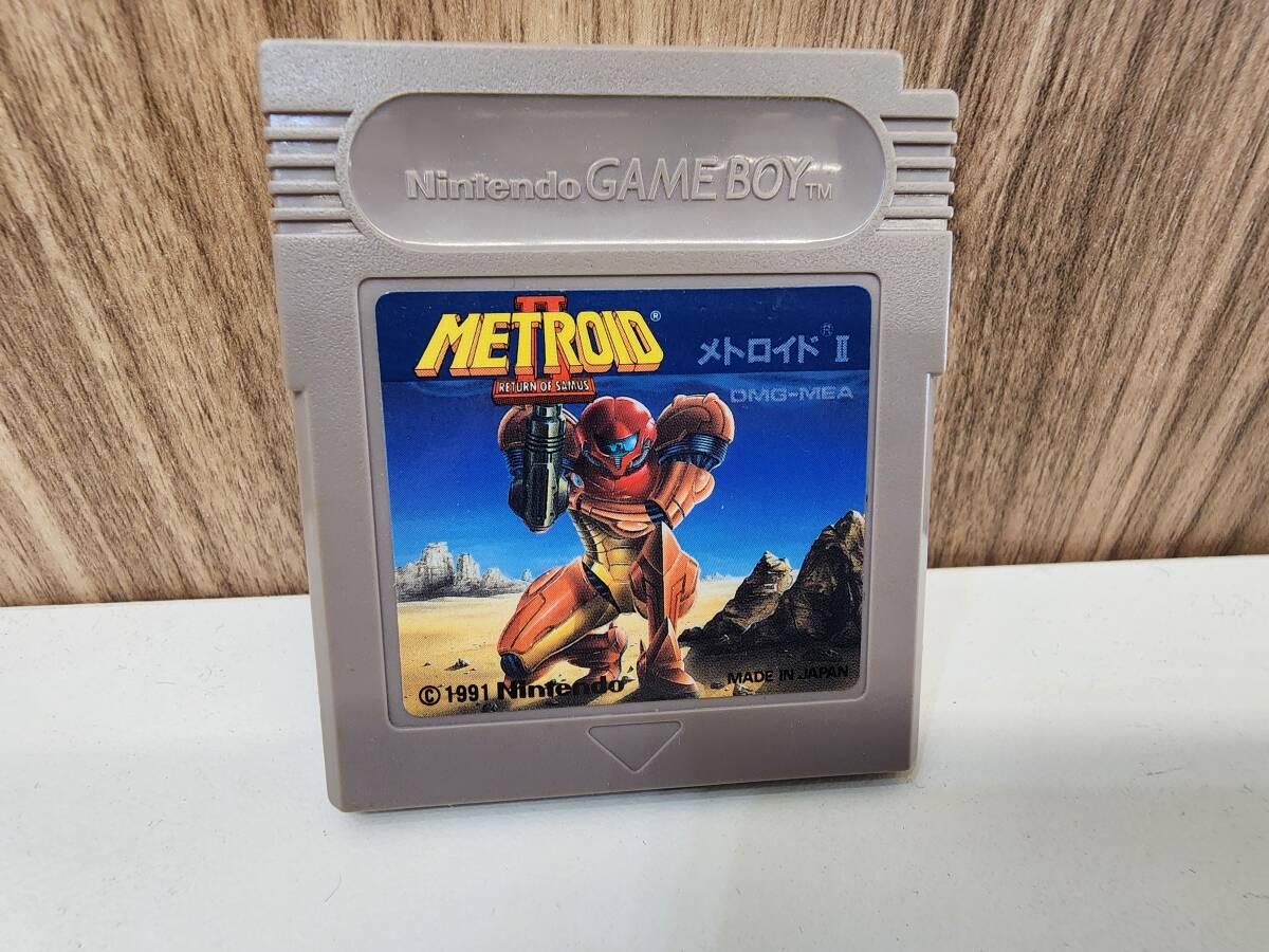 ゲームボーイ GAMEBOY メトロイドⅡ METROIDⅡ ゲームボーイソフト ゲームソフト 現状品の画像3