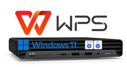 D412/HP/800G6 DM/i5-10500T/16GB(PC4-3200)/M.2 NVME 256GB+HDD 1TB/Office WPS/win11Pro/無線Wi-Fi+Bluetooth_画像1