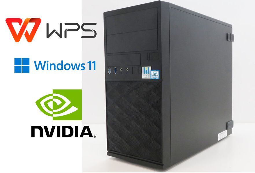 D415/HPC SYSTEMS HPC-H370M/CPU i7-8700K/RAM 32GB(16GB2)/M.2 NVMe512GB/WIN11Pro/Office WPS/GTX 1080Ti 11GB_画像1