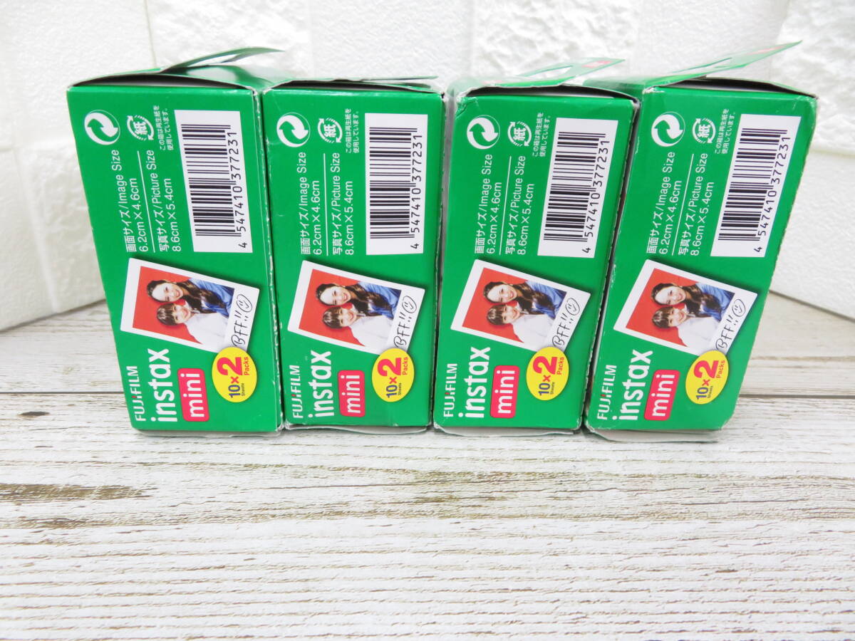 3J428EZ* expiration of a term Fuji film Fujifilm Cheki instax mini instant film total 4 point (8 pack )* unopened goods 