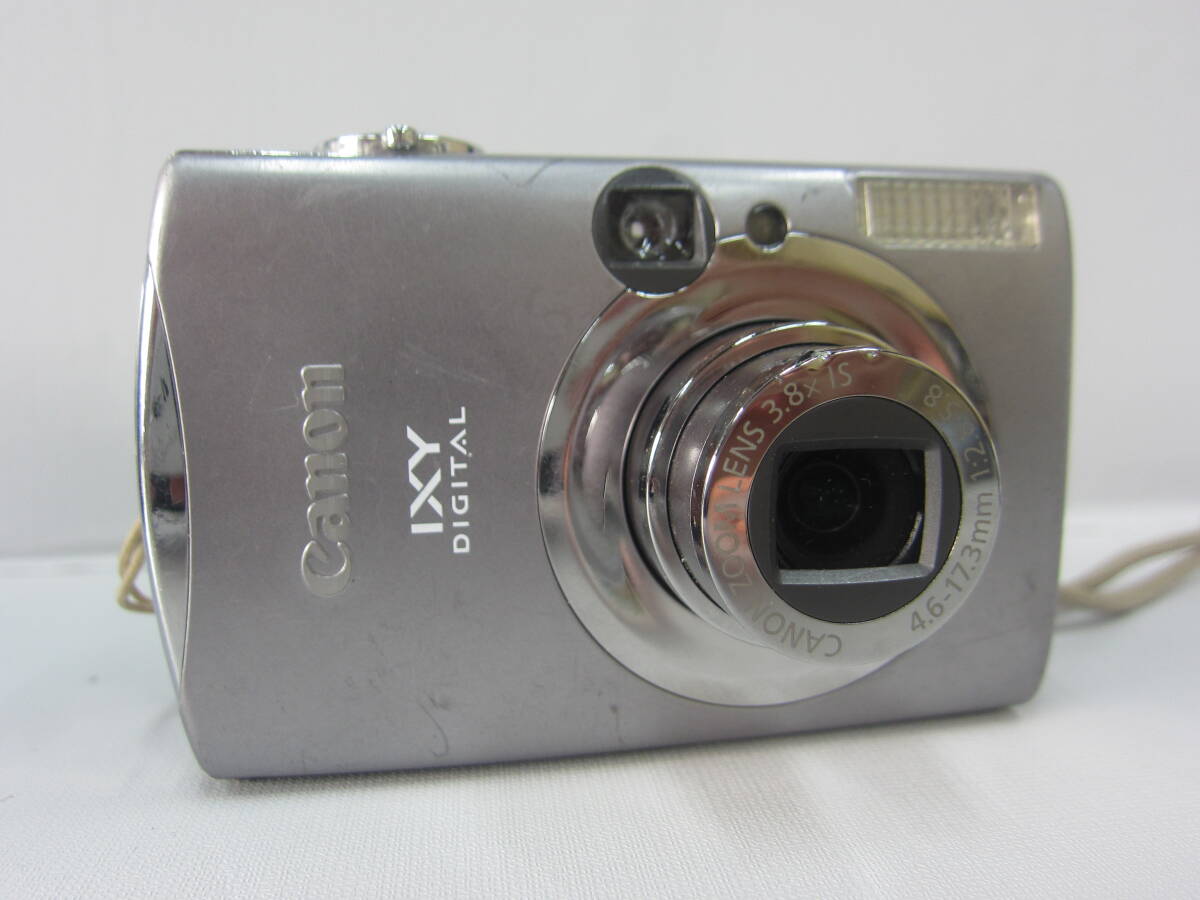 3E484◎Canon キヤノン PC1209 IXY DIGITAL 900 IS コンパクトデジタルカメラ デジカメ　シルバー◎中古_画像6