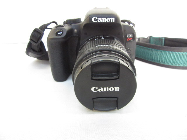 3D447SZ◎Canon キャノン EOS Kiss X9i デジタル一眼レフカメラ/レンズ EFS 18-55mm 動作品◎中古_画像2