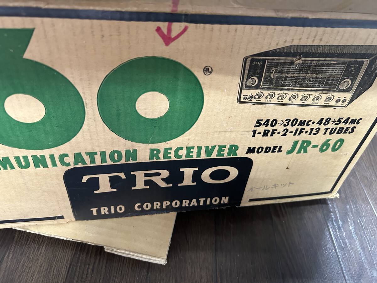 TRIO トリオ JR-60 通信型 受信機 HF帯 50MHz 真空管 無線 無線機_画像5