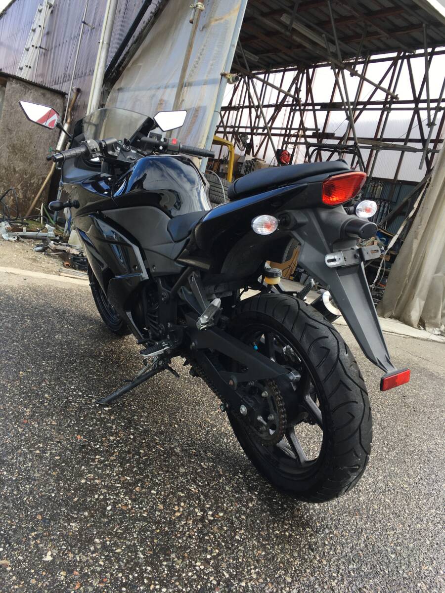 KAWASAKI カワサキ  NINJA ニンジャ 250R(EX250K) 250cc LeoVince(レオヴィンチ）マフラー ブラック 美車 売り切りの画像5