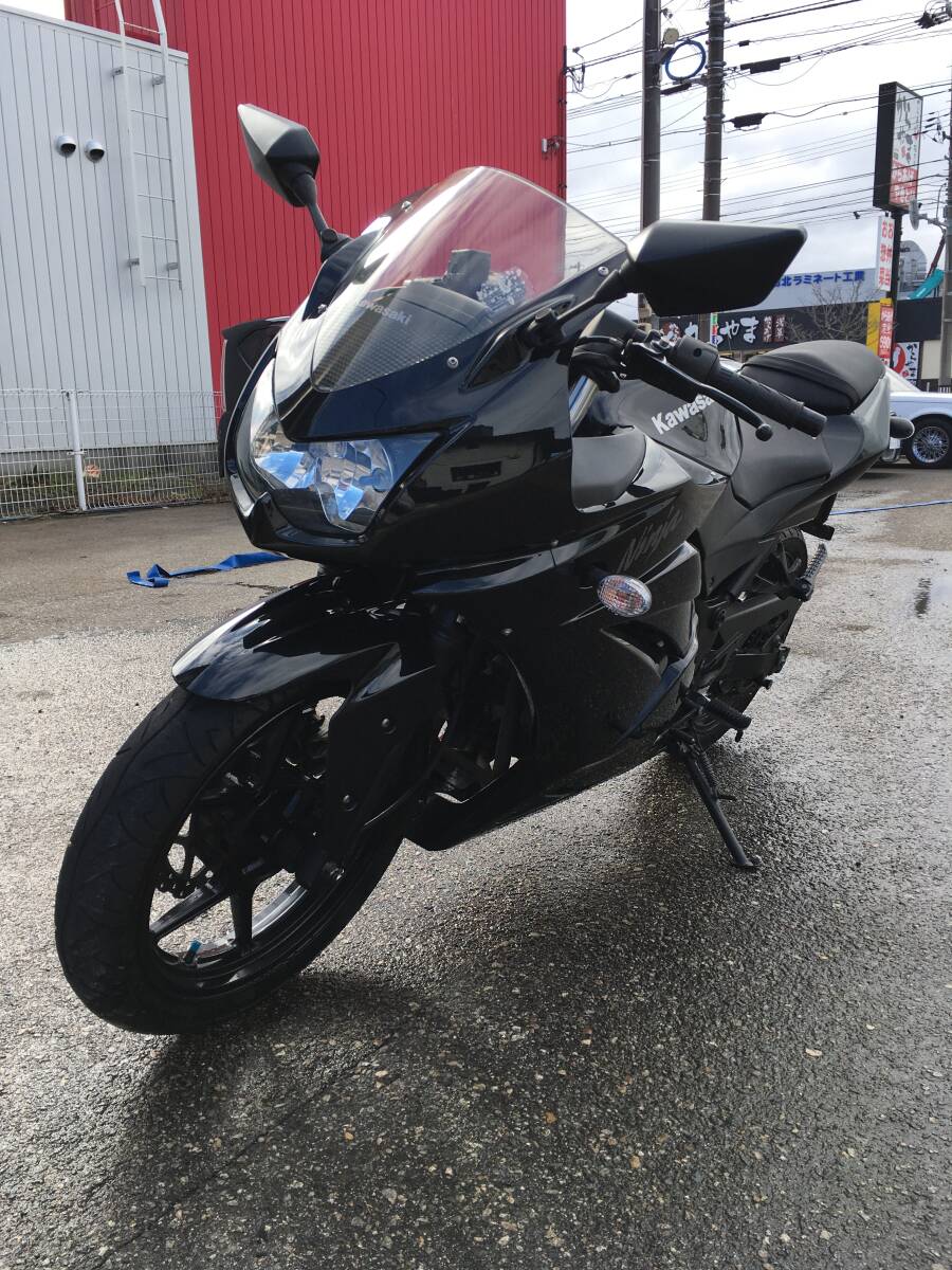 KAWASAKI　カワサキ　 NINJA ニンジャ 250R(EX250K)　250cc　LeoVince(レオヴィンチ）マフラー ブラック　美車　売り切り_画像4