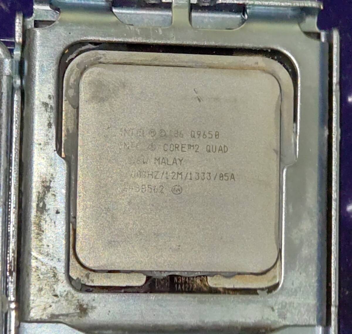 動作確認済 CPU メモリ マザーボード セット Core2 Quad Q9650 8GB Foxconn G45M-S 8MB_画像2