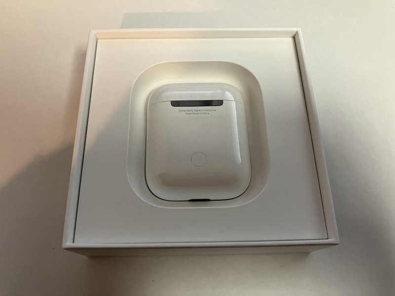 FK174 AirPods 第1世代 MMEF2J/A 箱/付属品あり ジャンクの画像2