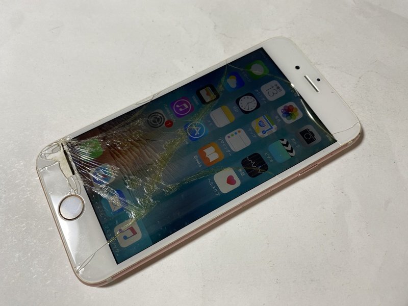 IG434 SIMフリー iPhone6s 64GB ローズゴールド ジャンク ロックOFFの画像1