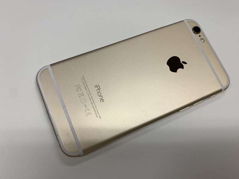 JH884 docomo iPhone6 ゴールド 128GB 判定○ ジャンク ロックOFF_画像2