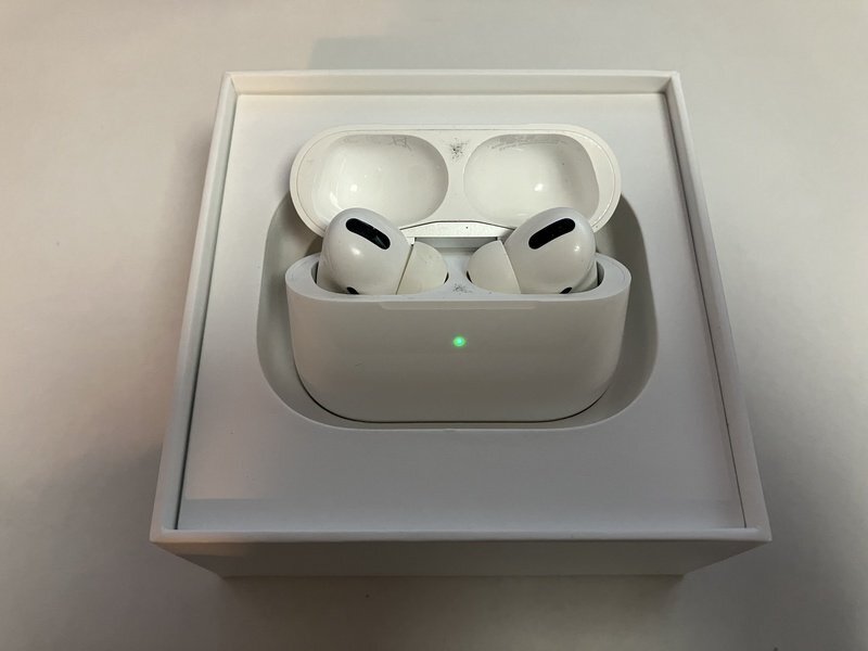 FK255 AirPods Pro 第1世代 MLWK3J/A 箱/付属品あり ジャンク_画像1