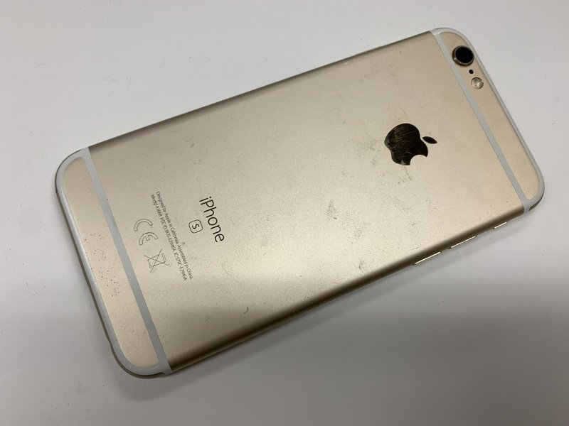 JG944 SIMフリー iPhone6s ゴールド 32GB ジャンク ロックOFFの画像2