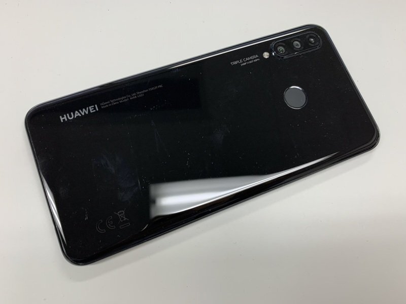 JI236 SIMフリー 楽天モバイル HUAWEI P30 lite MAR-LX2J ジャンク_画像2