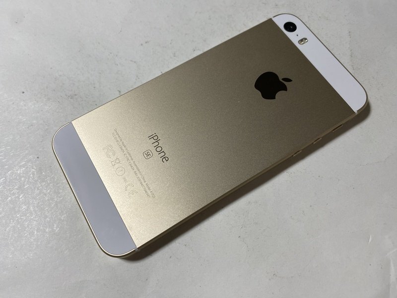 IG656 SIMフリー iPhoneSE 32GB ゴールド ジャンク ロックOFFの画像2