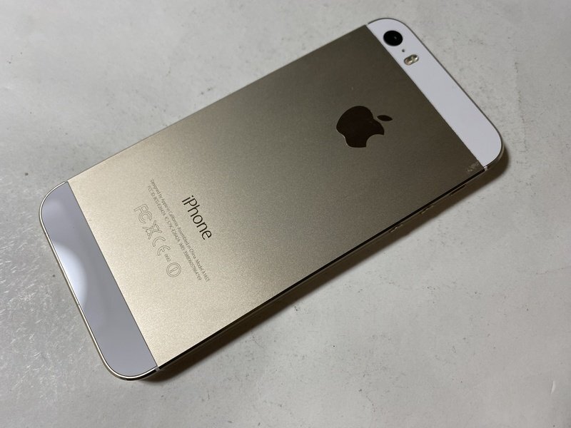 IG721 SoftBank iPhone5s 16GB ゴールド ジャンク ロックOFF_画像2