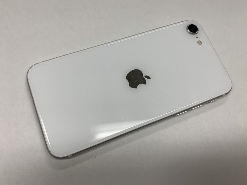 JI603 SIMフリー iPhoneSE 第2世代 ホワイト 64GB ジャンク ロックOFFの画像2