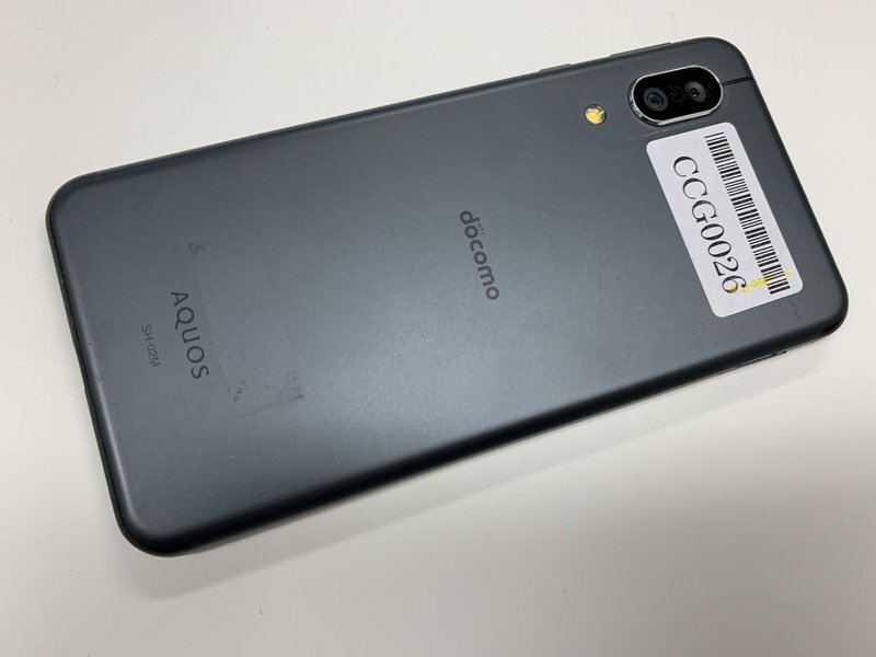 JI779 SIMフリー AQUOS sense3 SH-02M ジャンクの画像2