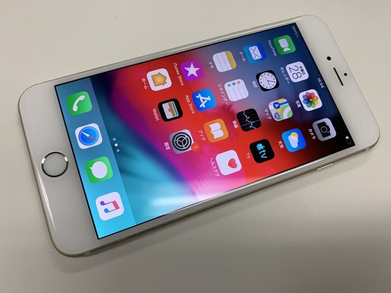 JI926 SoftBank iPhone6Plus ゴールド 16GB 判定○ ジャンク ロックOFF_画像1