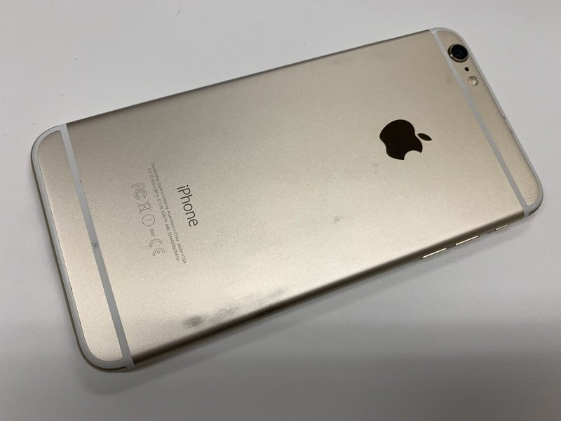 JI926 SoftBank iPhone6Plus ゴールド 16GB 判定○ ジャンク ロックOFF_画像2