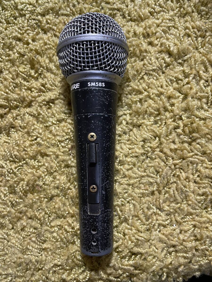 ＳＨＵＲＥ　ＳＭ５8S　スイッチ付き 中古品OLD　状態良品 出音抜群_画像1