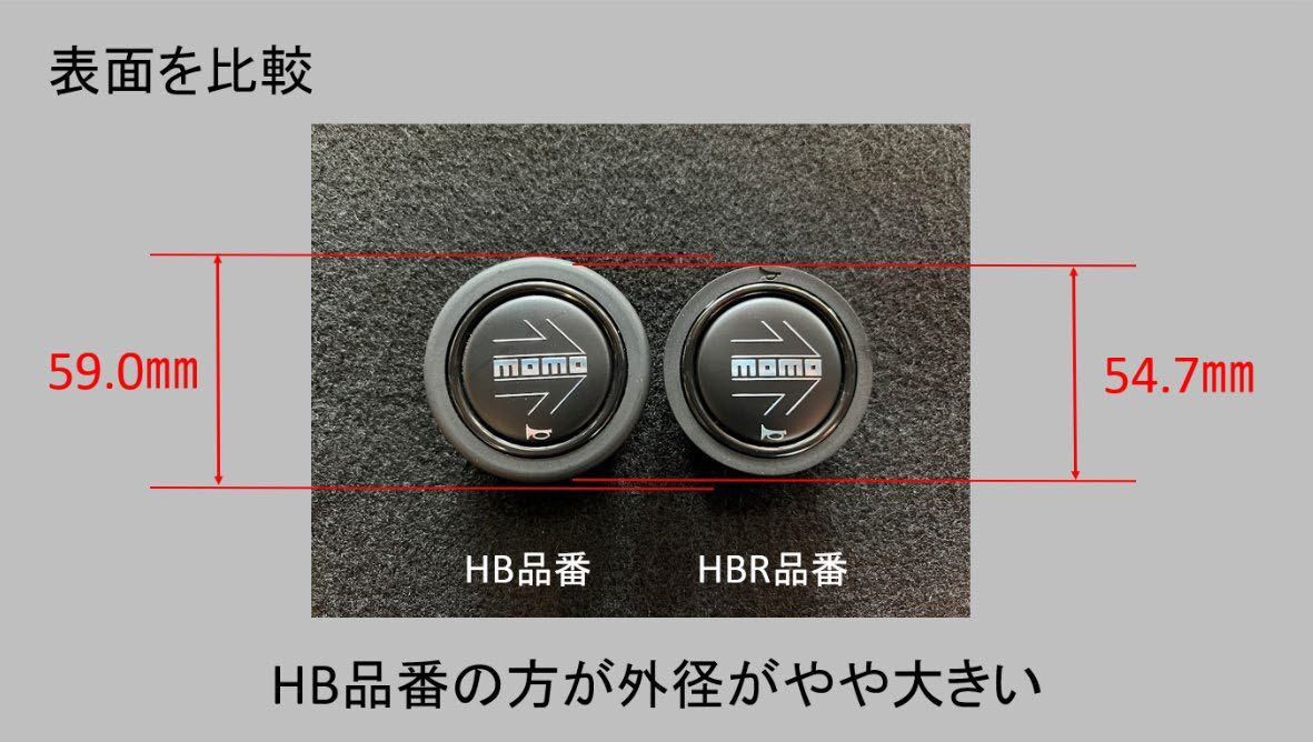 MOMO ホーンボタン HB-24 MOMO ARROW BLACK LEATHER（モモ アロー ブラック レザー） センターリングなしステアリング専用の画像2