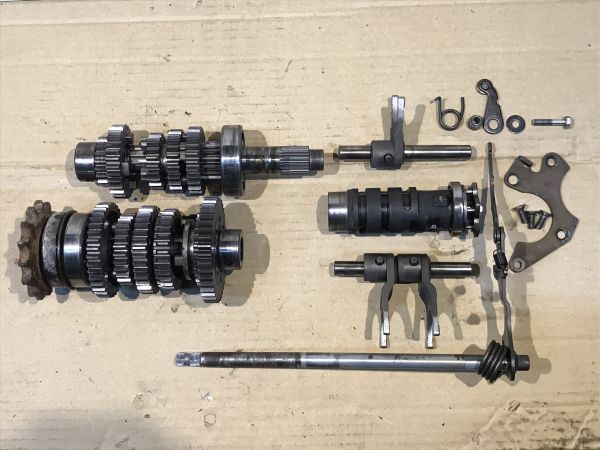 シャフト良好!! CB250N ホーク 6速 シフト ミッションセット シャフト良好!! CB250N ホーク 6速 シフト ミッションセット
