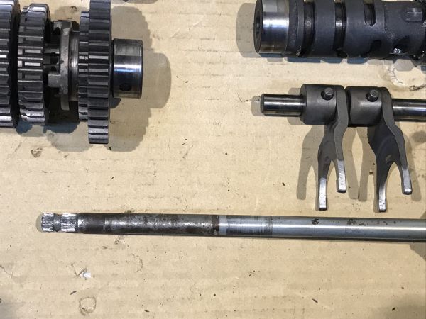 シャフト良好!! CB250N ホーク 6速 シフト ミッションセット シャフト良好!! CB250N ホーク 6速 シフト ミッションセット