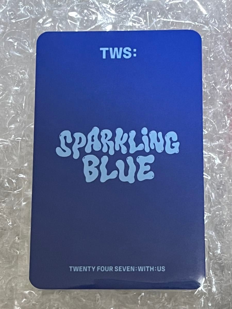 TWS Sparkling Blue Musicplant トレカ シニュ|Yahoo!フリマ TWS Sparkling Blue Musicplant トレカ シニュ|Yahoo!フリマ