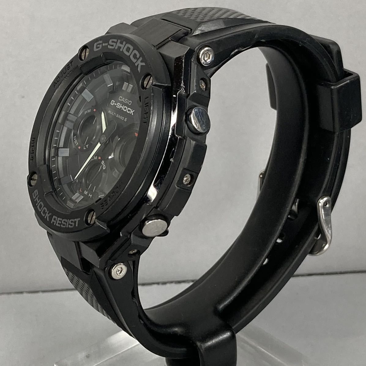 G-SHOCK GST-W100G-1BJF マルチバンド６ 電波受信 電波ソーラー G-STEEL   箱説付