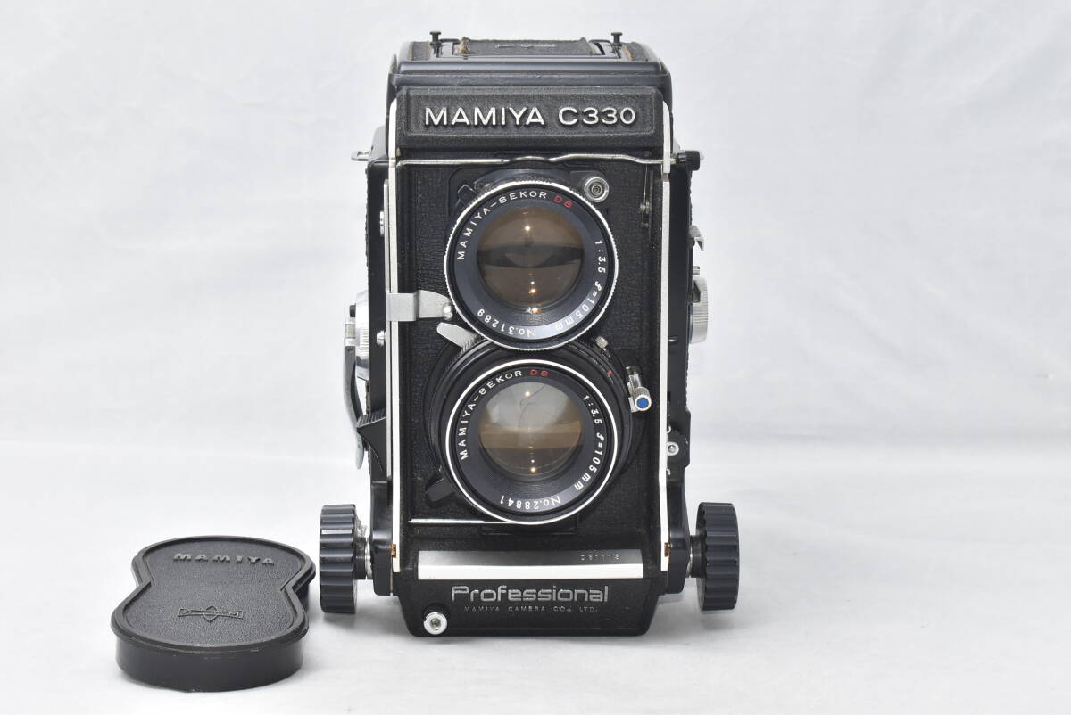 MAMIYA マミヤ C330 PROFESSIONAL SEKOR DS 105ｍｍ F3.5 ブルードッドの画像1