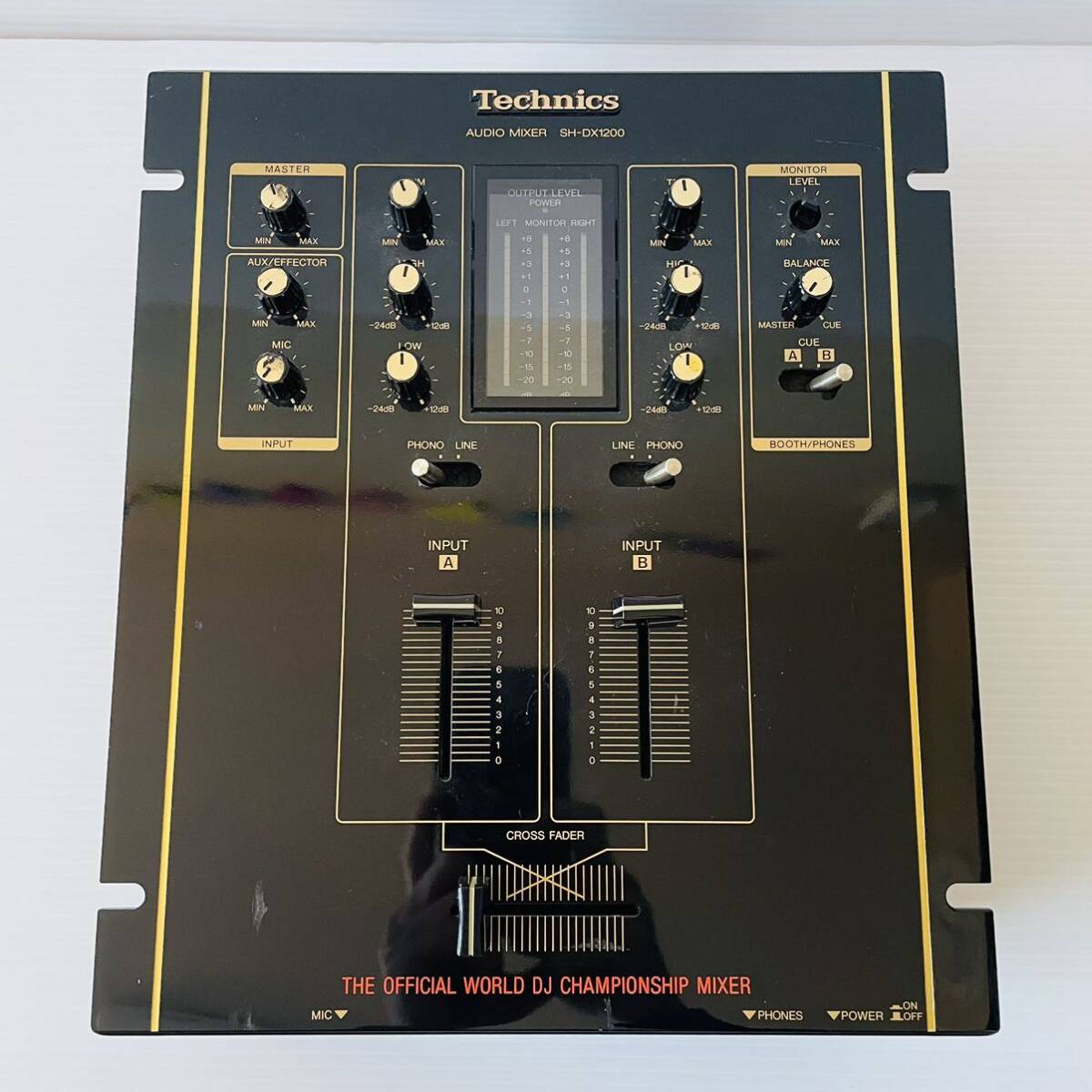 ジャンク品 Technics DJミキサー テクニクス SH-DX1200_画像1