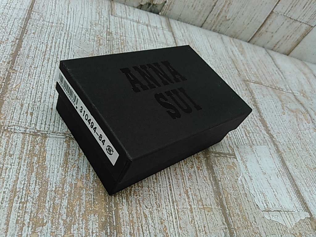 He263-185♪【60】ANNA SUI アナスイ キーケース 4連 ブルー 美品_画像7