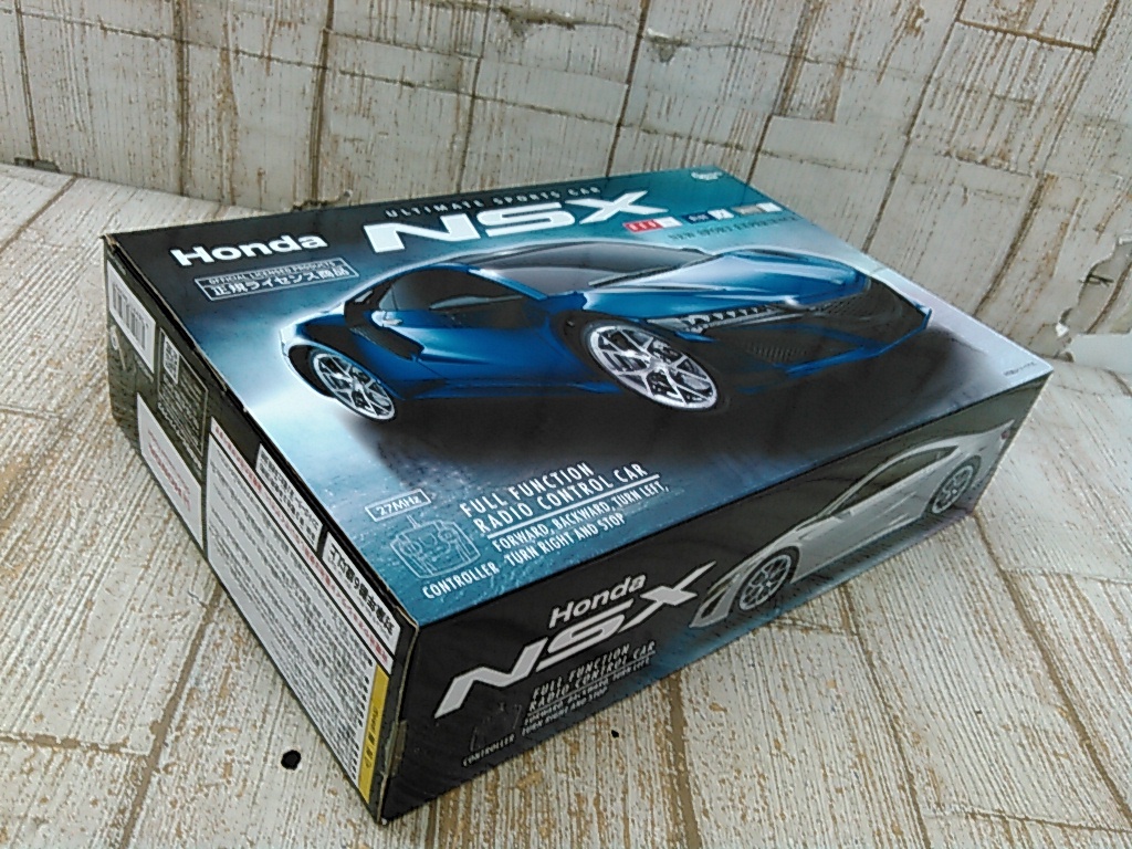 He321-102♪【80】未使用 ピーナッツ・クラブ R/C Honda NSX ブルーの画像3