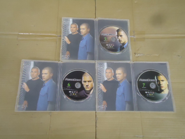 A4476-010♪【60】プリズン・ブレイク DVD コレクターズ BOX1、BOX2 まとめ売り_画像5